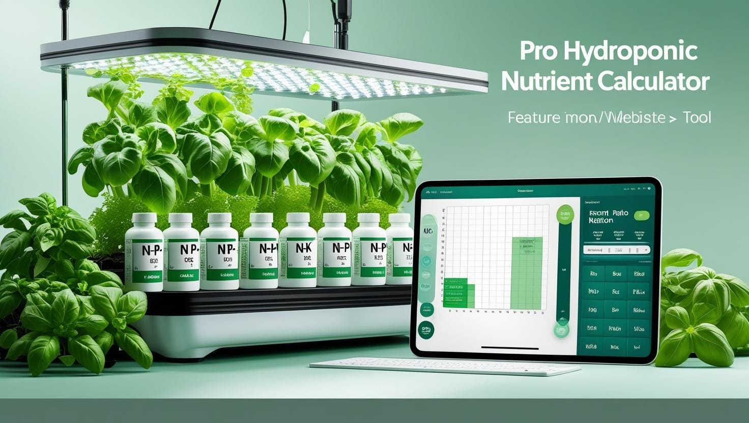 Feature image Pro Hydroponic Nutrient Calculator