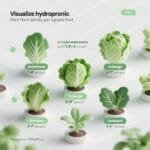 hydroponic lettuce spacing