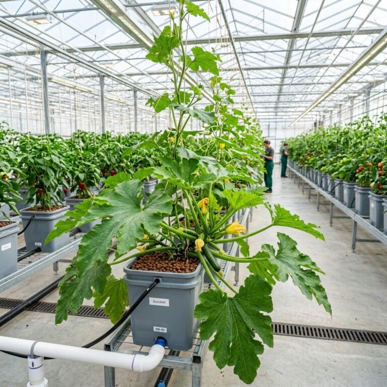 grow zucchini hydroponically
