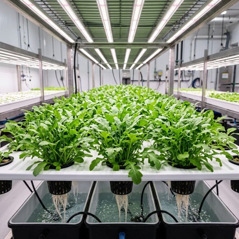 grow arugula hydroponically