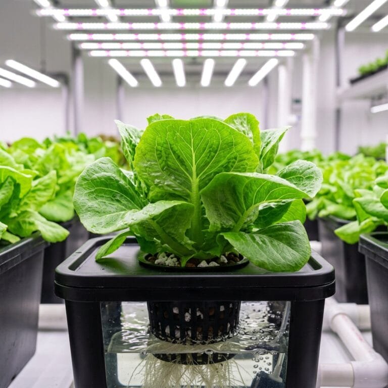 when to harvest hydroponic lettuce