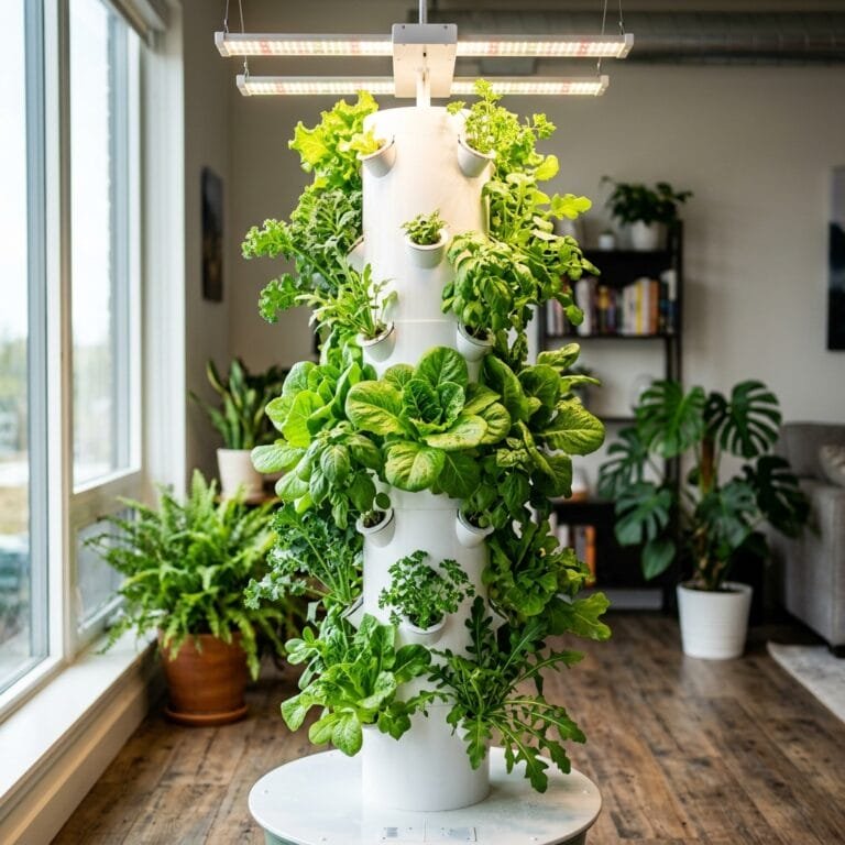 DIY aeroponic tower misting schedule